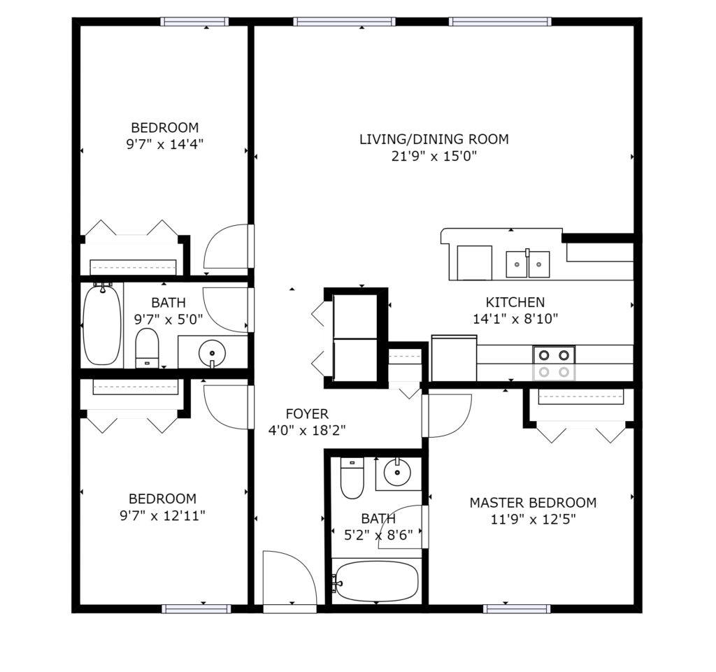 Clark Fork Floor Plan River Rock